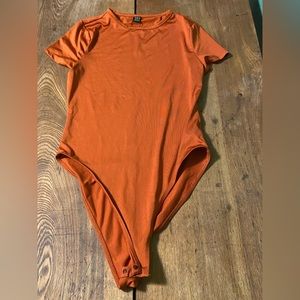 SHEIN Orange Bodysuit